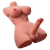 LINDO LADY BOY TORSO FEMININO COM DILDO COM VIBRAÇÃO E IMPUL