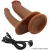 HULBERT DUPLO REALISTA DILDO COM VIBRAÇÃO MULATO nº5
