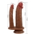 HULBERT DUPLO REALISTA DILDO COM VIBRAÇÃO MULATO nº6