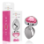 INTENSE - PLUG ANALE IN METALLO ALLUMINIO CON CUORE ROSA TAG