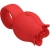 VIBRATEUR DE DOIGT EN FORME DE JAE ROSE 10 VIBRATIONS ROUGE