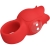 VIBRATEUR DE DOIGT EN FORME DE JAE ROSE 10 VIBRATIONS ROUGE
