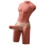 JASON MEZZO CORPO TORSO MASCHILE REALISTICO CON SPINTA E VIB