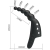 JORDIN FINGER VIBRATOR 10 VIBRATIONS NOIR nº6