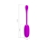 OEUF VIBRANT JULIUS IMPERMÉABLE-RECHARGEABLE VIOLET nº4