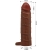 KAILE FUNDA PARA PENE CON EXTENSIÓN DE 2.5 CM MULATO nº4