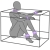 KINK CLUB LA NICHE CABINA MORADO nº9