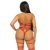 HARNAIS JOINT TORIQUE CLOUTÉ KINK TEDDY TAILLE S - ROUGE nº1