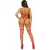 HARNAIS JOINT TORIQUE CLOUTÉ KINK TEDDY TAILLE S - ROUGE nº7