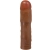 KYLIAN FUNDA PARA PENE CON EXTENSIÓN DE 7.6 CM MULATO