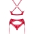 SET TRE PEZZI LACELOVE ROSSO M/L nº5