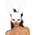 Leg avenue large mask orelhas de coelho brancas