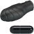 LICH VIBRADOR DE DEDO SILICONA NEGRO nº4