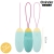 LOVE PLEASURE HUEVO VIBRO-GEMAS ROTADORAS SILICONA - APP MUN