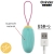 LOVE PLEASURE HUEVO VIBRO-GEMAS ROTADORAS SILICONA - APP MUN