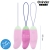 LOVE PLEASURE HUEVO VIBRO-ROTADOR 360 SILICONA - APP MUNDIAL
