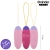LOVE PLEASURE HUEVO VIBRO-WAVE TAPPING SILICONA - APP MUNDIA