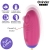 LOVE PLEASURE HUEVO VIBRO-WAVE TAPPING SILICONA - APP MUNDIA