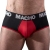 MACHO - MS26N SLIP NOIR/ROUGE S