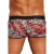 Boxer Homme Imprimé Léopard Rouge