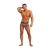 Boxer masculino poder imprimir leopardo vermelho