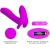 MASAJEADOR &amp; VIBRADOR 12 VIBRACIONES CONTROL REMOTO