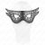 MASCHERA SEXY IN SIMILPELLE MODELLO 1 27 x 13 CM nº1