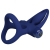 MAT DOUBLE ANNEAU AVEC VIBRATION & STIMULATEUR BLEU nº4