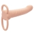 MAXX RIBBED DUAL PENETRATOR 10 VIBRAÇÕES CARNE nº2