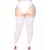 PLUS SIZE STAY UP SHEER WHITE nº2