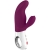 MISS BI DUAL VIBRATOR GRAPE WHITE