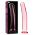 MODELO 17 DILDO VIDRO BOROSILICADO 18,5 X 3 CM ROSA