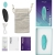 MOXIE + VIBRATEUR CLITORAL AQUA nº3