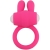 MR BUNNY ANELLO VIBRATORE IN SILICONE ROSA nº1