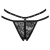 NOMADE TANGA SEM CROTCHLESS PRETO nº2