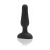 Novice plug vibrador con mando - negro