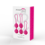 CONJUNTO  OSIAN PREMIUM SILICONE ROSA nº2