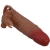OSMAR MANCHON PÉNIS + STIMULATEUR DE CLITORIS VIBRANT nº3