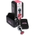 Plug anale piccolo in metallo fucsia con sacca