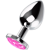 PLUG ANAL COM CRISTAL ROSA L