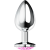 PLUG ANAL COM CRISTAL ROSA L nº1