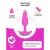 G-VIBE - GPLUG PLUG ANAL VIBRADOR XS FÚCSIA nº6