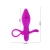 Plug Anal con Vibración Taylor Color Púrpura nº4