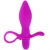 Plug Anal con Vibración Taylor Color Púrpura nº9