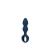PLUG ANALE A FORMA DI LACRIMA SMALL BALTIC BLUE LOVELINE