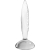 Plug Anal Sparkling Crystal Hot and Cold Transparente nº14