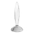 Plug Anal Sparkling Crystal Hot and Cold Transparente nº8