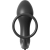 Plug anal vibrateur avec anneau de pénis noir