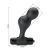 PLUG ANAL VIBRANT EN SILICONE NOIR nº15