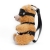 ANNEAU PORTE-CLEFS EN FORME D'OURS CRUSHITO AVEC CLOCHE CRUS